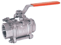 Kobold Manual Stainless Steel Ball Valve, KUG-ZE